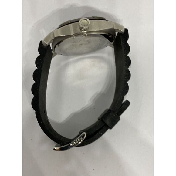 Fossil PR5409 Men's Black Silicone Analog Black Dial Quartz Genuine Watch JK2 - Picture 11 of 12